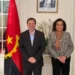 Embaixadora de Angola em França aborda oportunidades de investimento com Grupo CANAL+