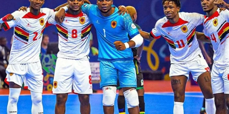 Angola bate Argélia e carimba passaporte à final do Africano de futsal